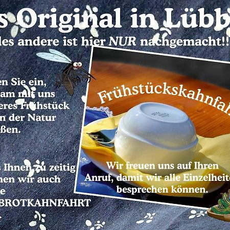 Ferienwohnung "Faehrmannsruh " Lübben Exterior foto